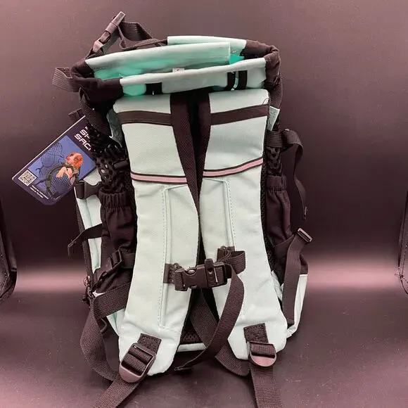 K9 Sport Sack Plus Backpack Pet Carrier with Storage Size Small Mint Green - Picture 2 of 7